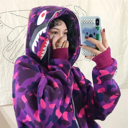 Shark Camouflage Hoodie