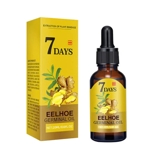 7 Days Fast Ginger Hair Growth Serum Anti-loss Hair Regrowth Essential