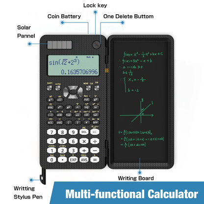 NEWYES Mini Scientific Calculator with Writing Tablet Calculators