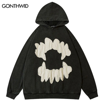 Vintage Teeth Hoodie