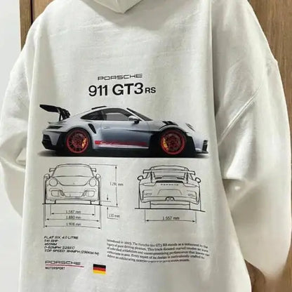 Oversized Racing Hoodie