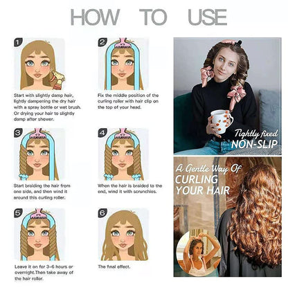 Heatless Curls Rollers Set