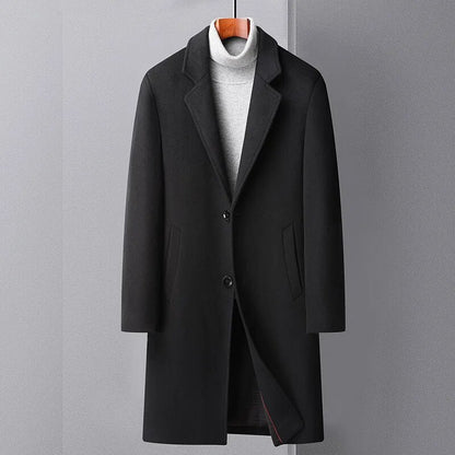 Men's Wool Trench Coat